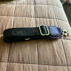 Brand new never used Clare V adjustable webbing strap